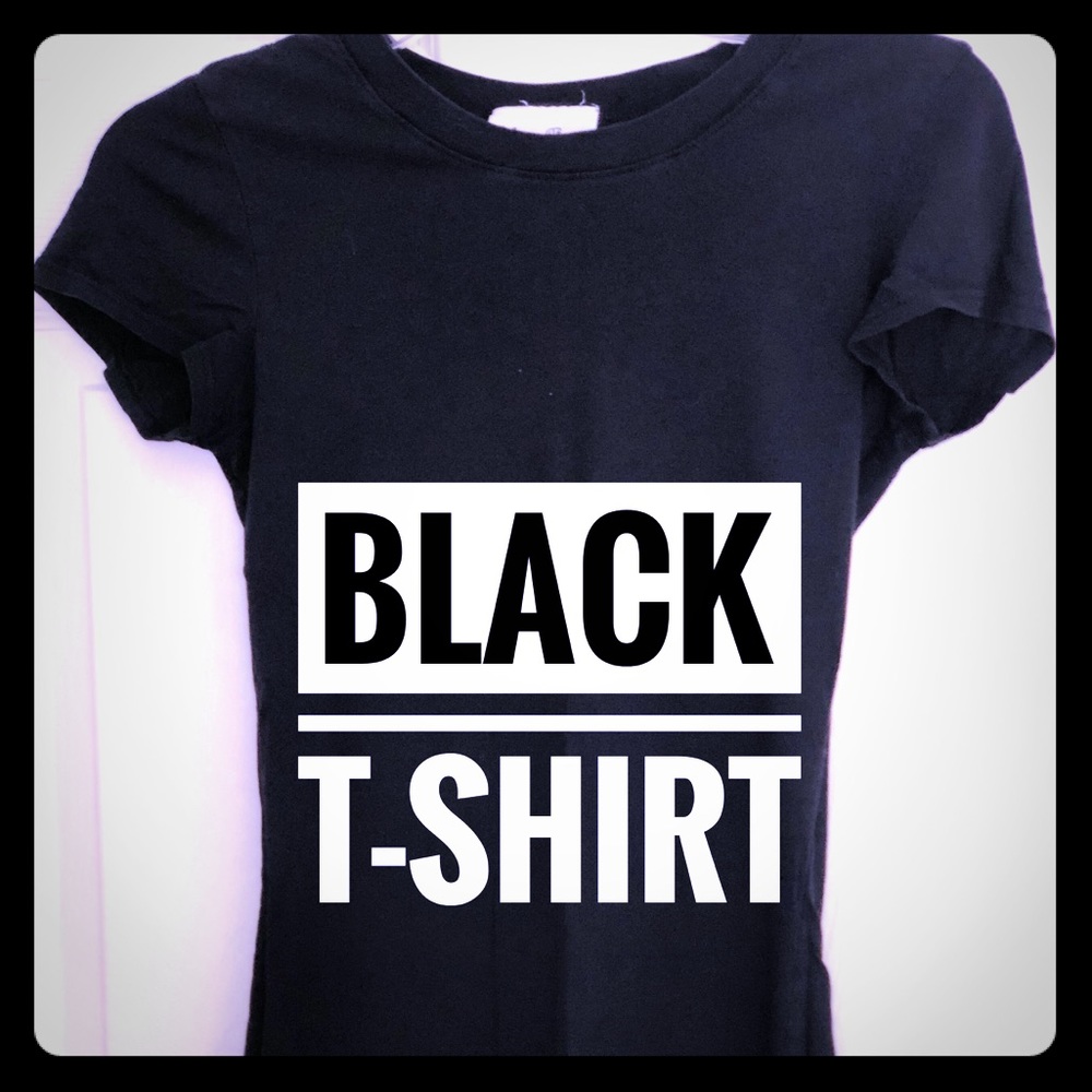 Black t-shirts